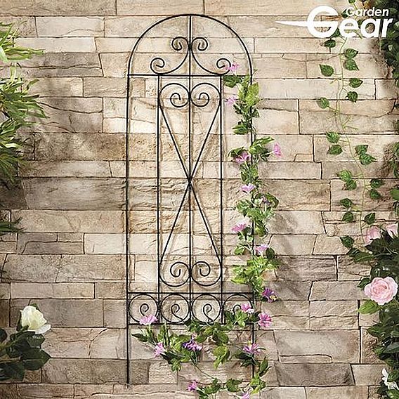 Garden Gear 1.15M Metal Plant Support - Swirl